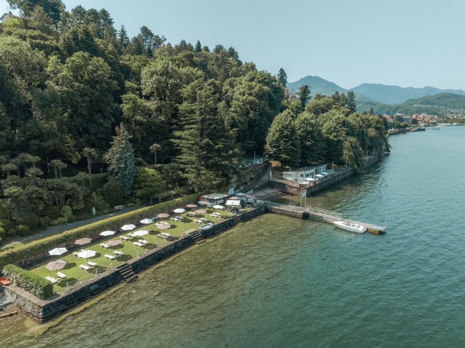 Privéstrandje Aura Beach Luino